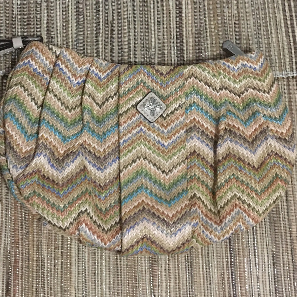 Simply Vera Messina Chevron Wristlet